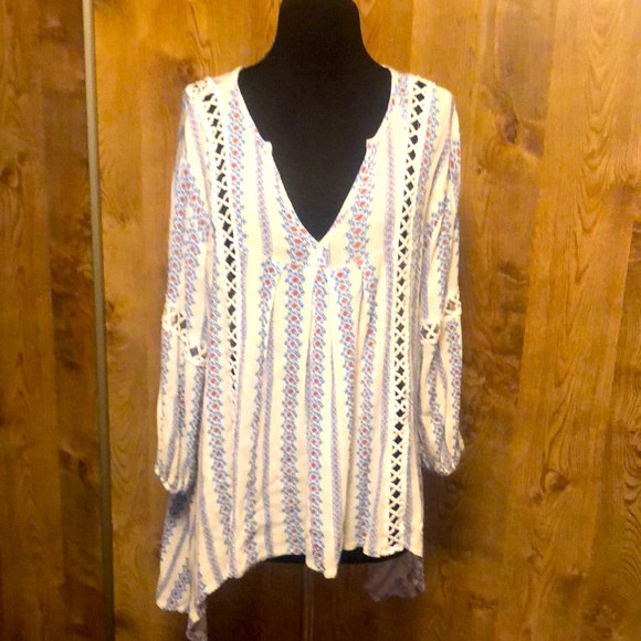 Pretty Lacey Long Sleeved Blouse - Picture 1 of 9